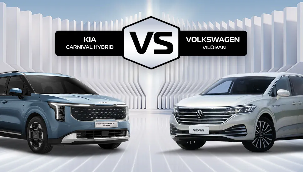 So sánh Volkswagen Viloran và Kia Carnival