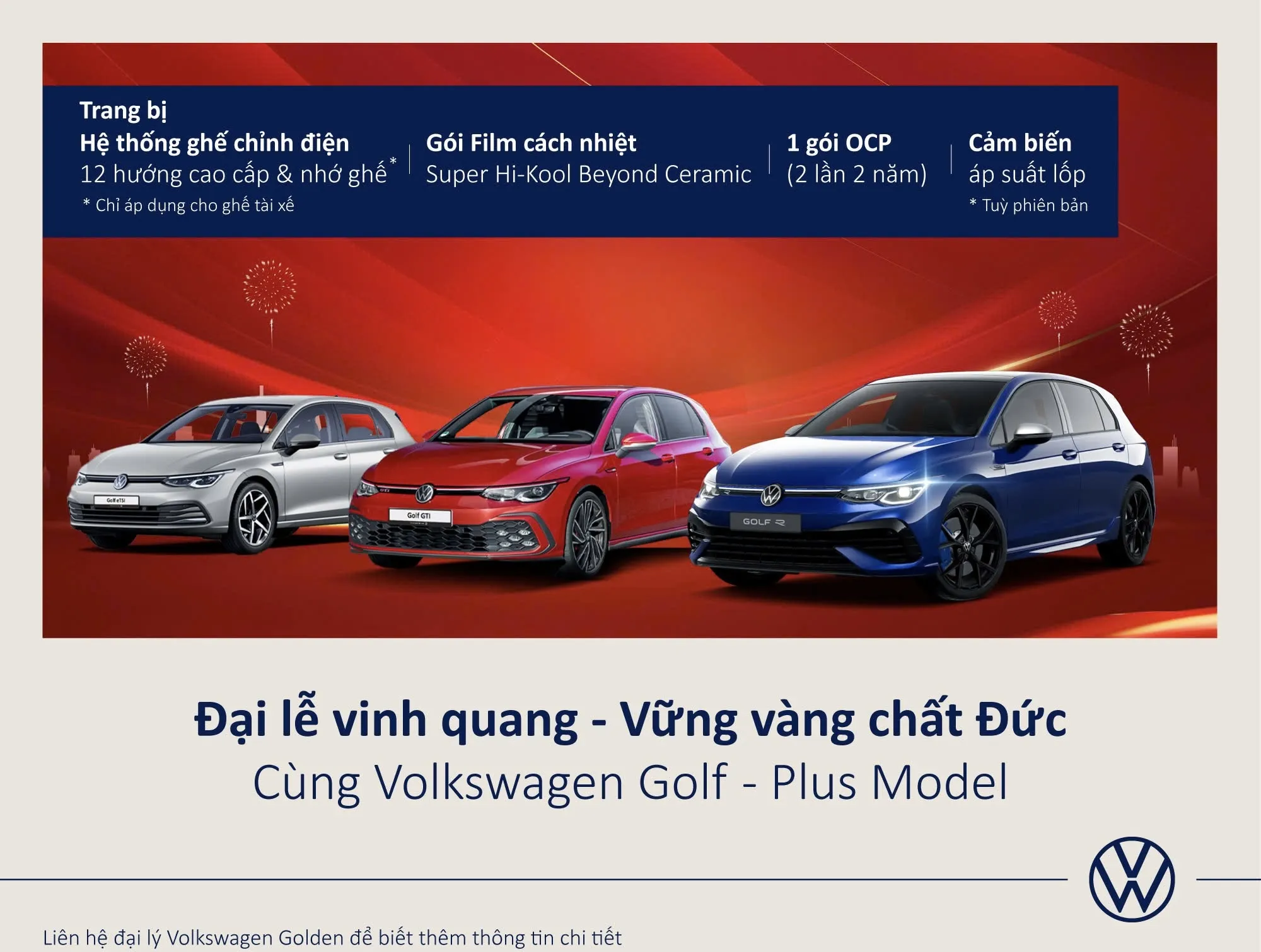 Khuyễn mãi Volkswagen Golf Plus tháng 4.2026