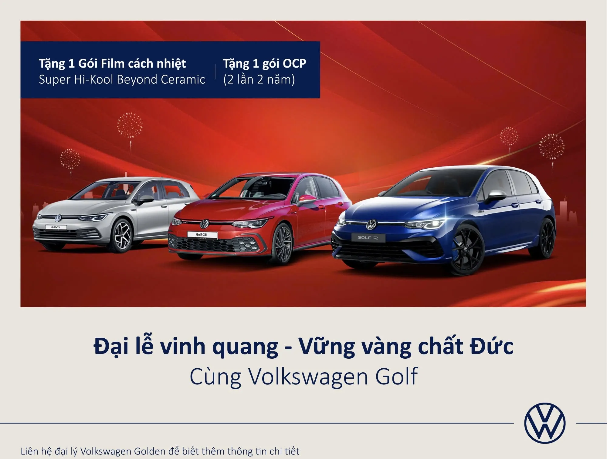 Khuyễn mãi Volkswagen Golf tháng 4.2026