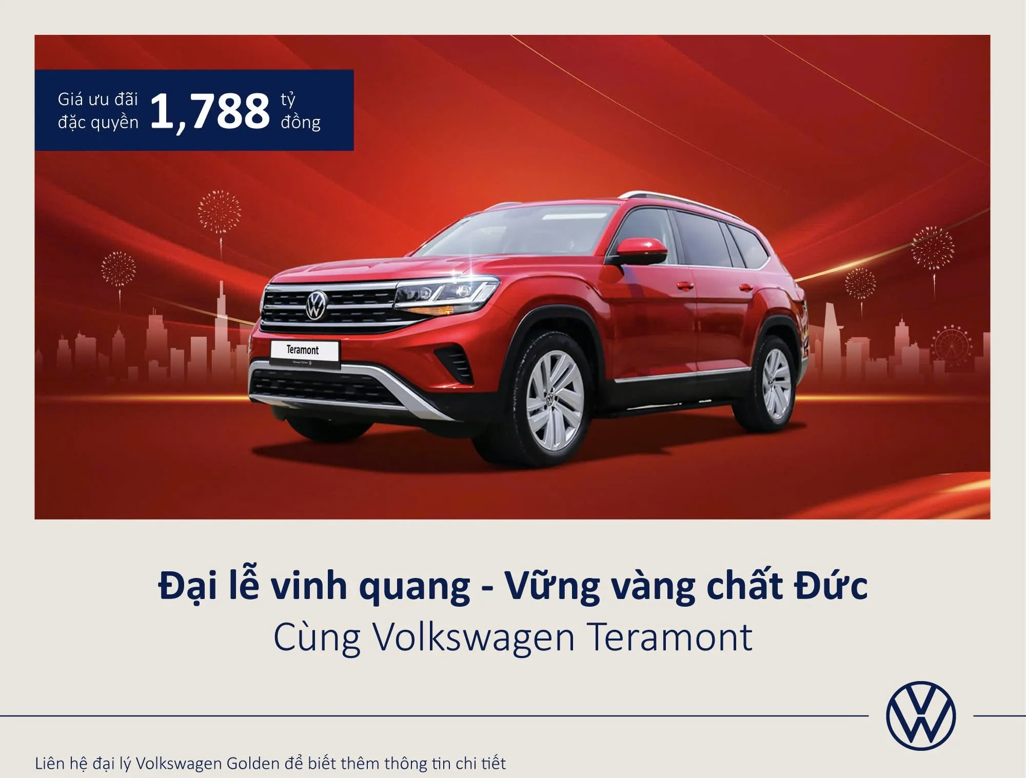 Khuyễn mãi Volkswagen Teramont Base USA tháng 4.2026