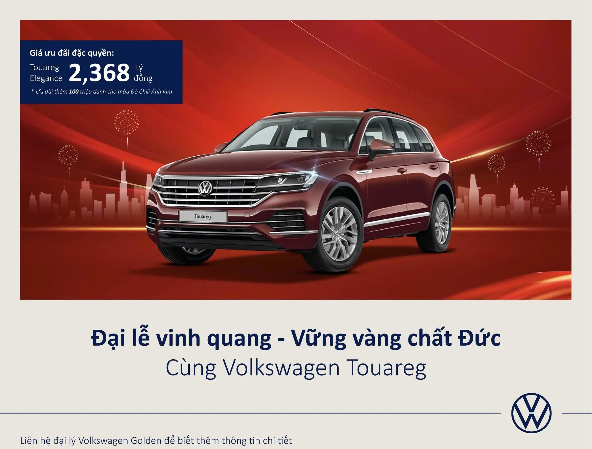 Khuyễn mãi Volkswagen Touareg Elegance tháng 4.2026